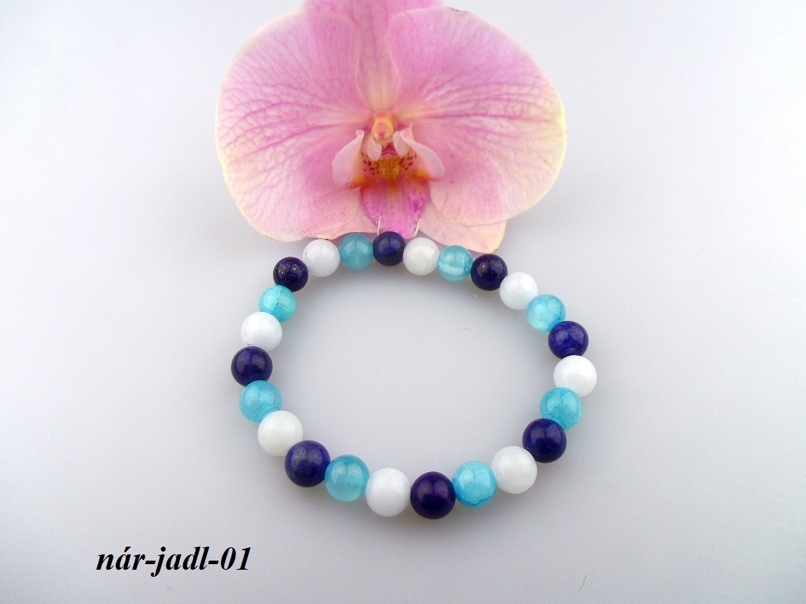jadeit lapis lazuli n�ramok
